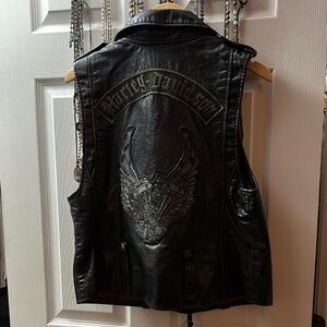 Harley Davidson Leather Vest